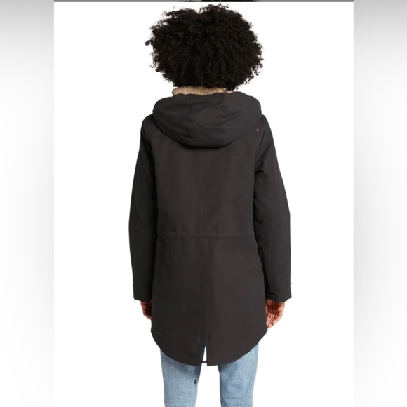 WALK ON BY 5K PARKA JACKET - BLACK - Picture 3 of 6